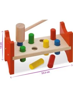 Eichhorn 10tlg. Klopfbank - Ab 12 Monaten -Eichhorn eichhorn 10tlg klopfbank ab 12 monaten 4