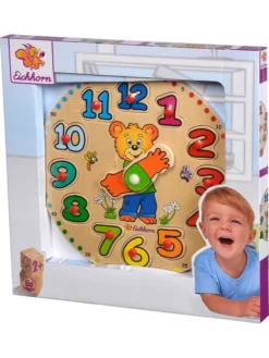 Eichhorn 13tlg. Puzzle-Lernuhr - Ab 2 Jahren -Eichhorn eichhorn 13tlg puzzle lernuhr ab 2 jahren 2