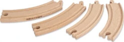 Eichhorn Bahn, Kurvenschienen, 4-tlg.