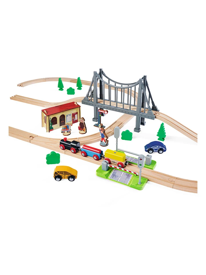 Eichhorn Bahnset Mit Brücke - Ab 3 Jahren 4 Eichhorn Bahnset Mit Brücke - Ab 3 Jahren – Bild 4