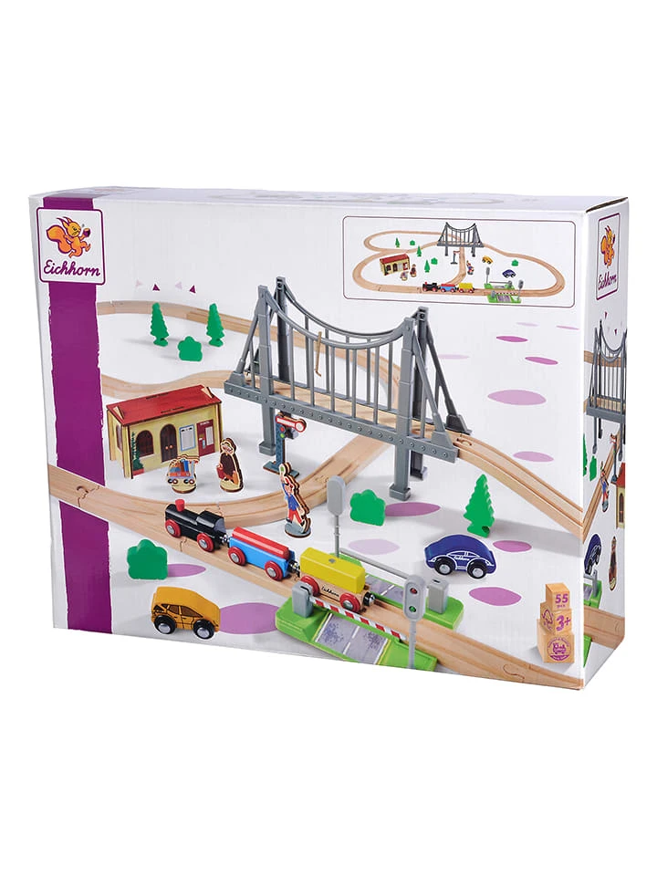 Eichhorn Bahnset Mit Brücke - Ab 3 Jahren 6 Eichhorn Bahnset Mit Brücke - Ab 3 Jahren – Bild 6
