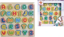Eichhorn Buchstaben-Steck-Puzzle, 30x30 Cm