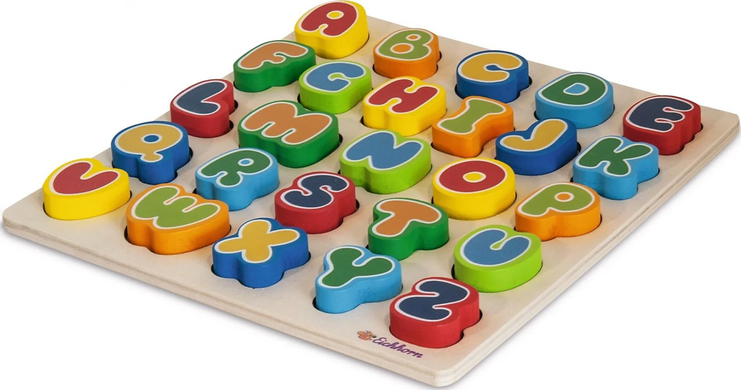 Eichhorn Buchstaben-Steck-Puzzle, 30x30 Cm 4 Eichhorn Buchstaben-Steck-Puzzle, 30x30 Cm – Bild 4