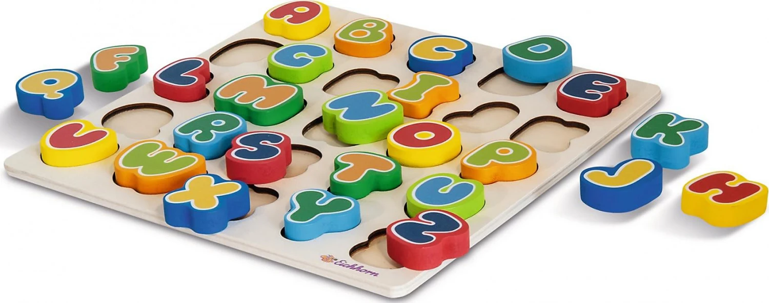 Eichhorn Buchstaben-Steck-Puzzle, 30x30 Cm 5 Eichhorn Buchstaben-Steck-Puzzle, 30x30 Cm – Bild 5