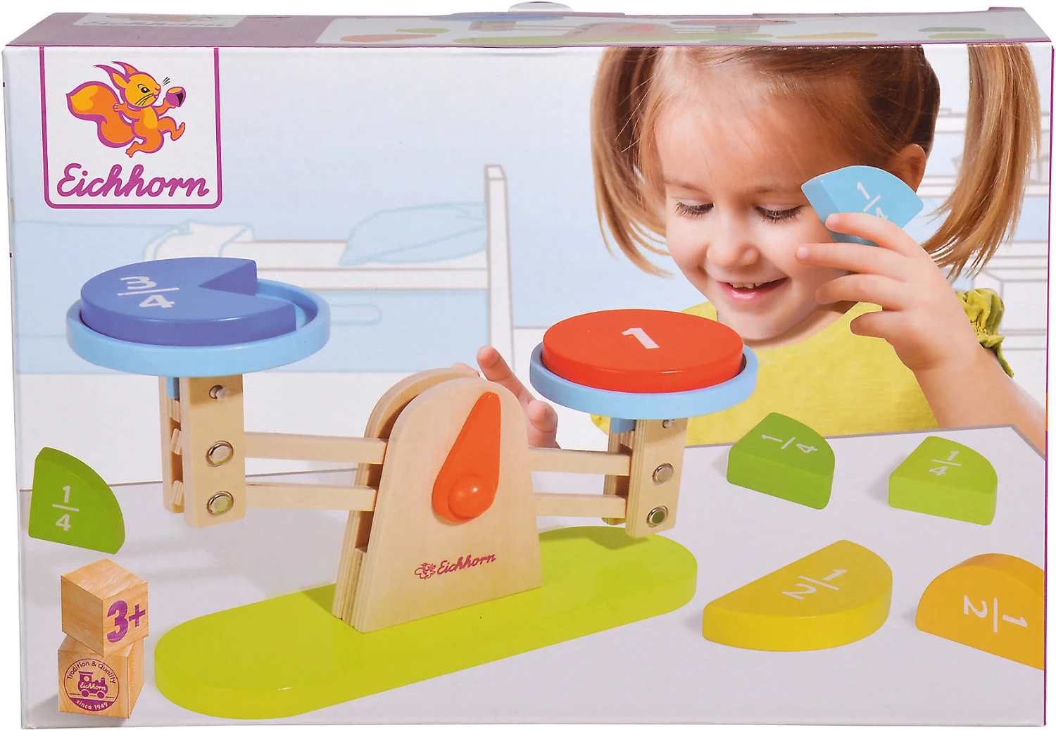 Eichhorn Holzwaage 3 Eichhorn Holzwaage – Bild 3