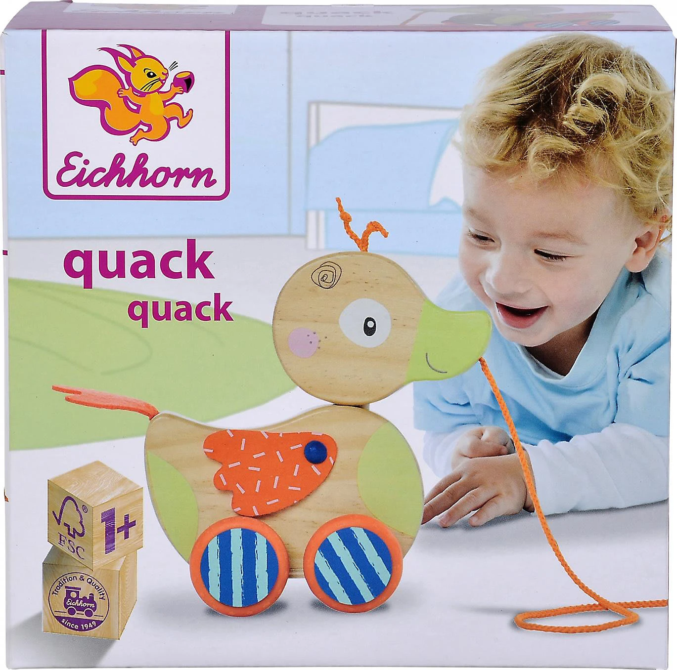 Eichhorn Nachziehtier Ente 7 Eichhorn Nachziehtier Ente – Bild 7