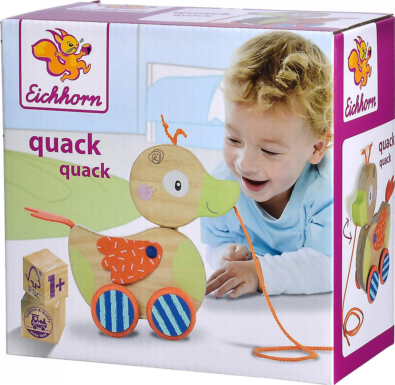 Eichhorn Nachziehtier Ente 8 Eichhorn Nachziehtier Ente – Bild 8