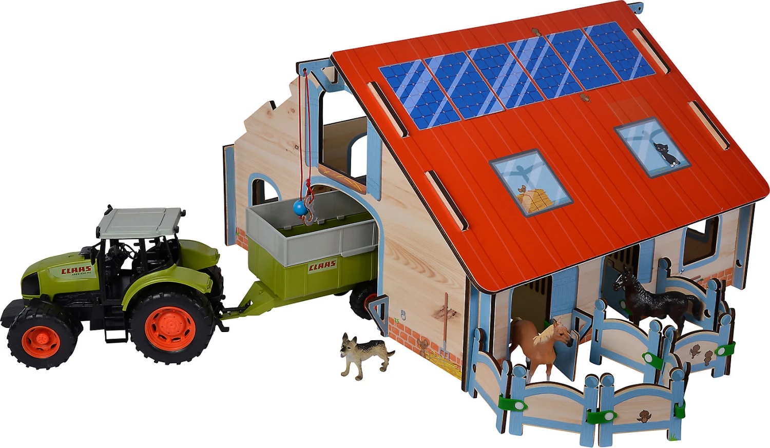 Eichhorn Pferdestall Holz, 30-tlg. 5 Eichhorn Pferdestall Holz, 30-tlg. – Bild 5