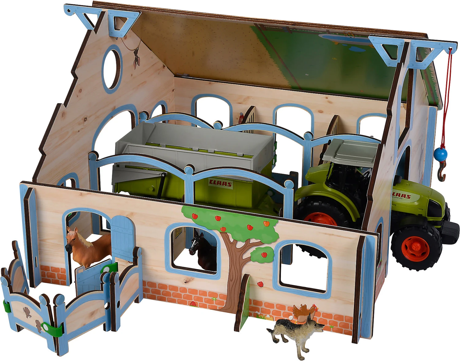 Eichhorn Pferdestall Holz, 30-tlg. 6 Eichhorn Pferdestall Holz, 30-tlg. – Bild 6