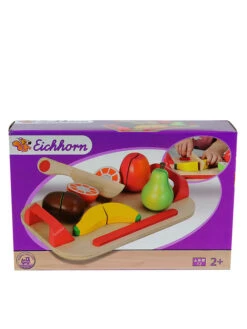 Eichhorn -Eichhorn eichhorn schneidebrett mit fruchten ab 2 jahren 1
