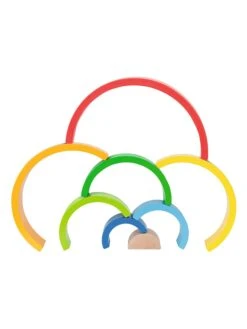 Eichhorn Sortier- Und Stapelspiel "Regenbogen" - Ab 12 Monaten -Eichhorn eichhorn sortier und stapelspiel regenbogen ab 12 monaten 3