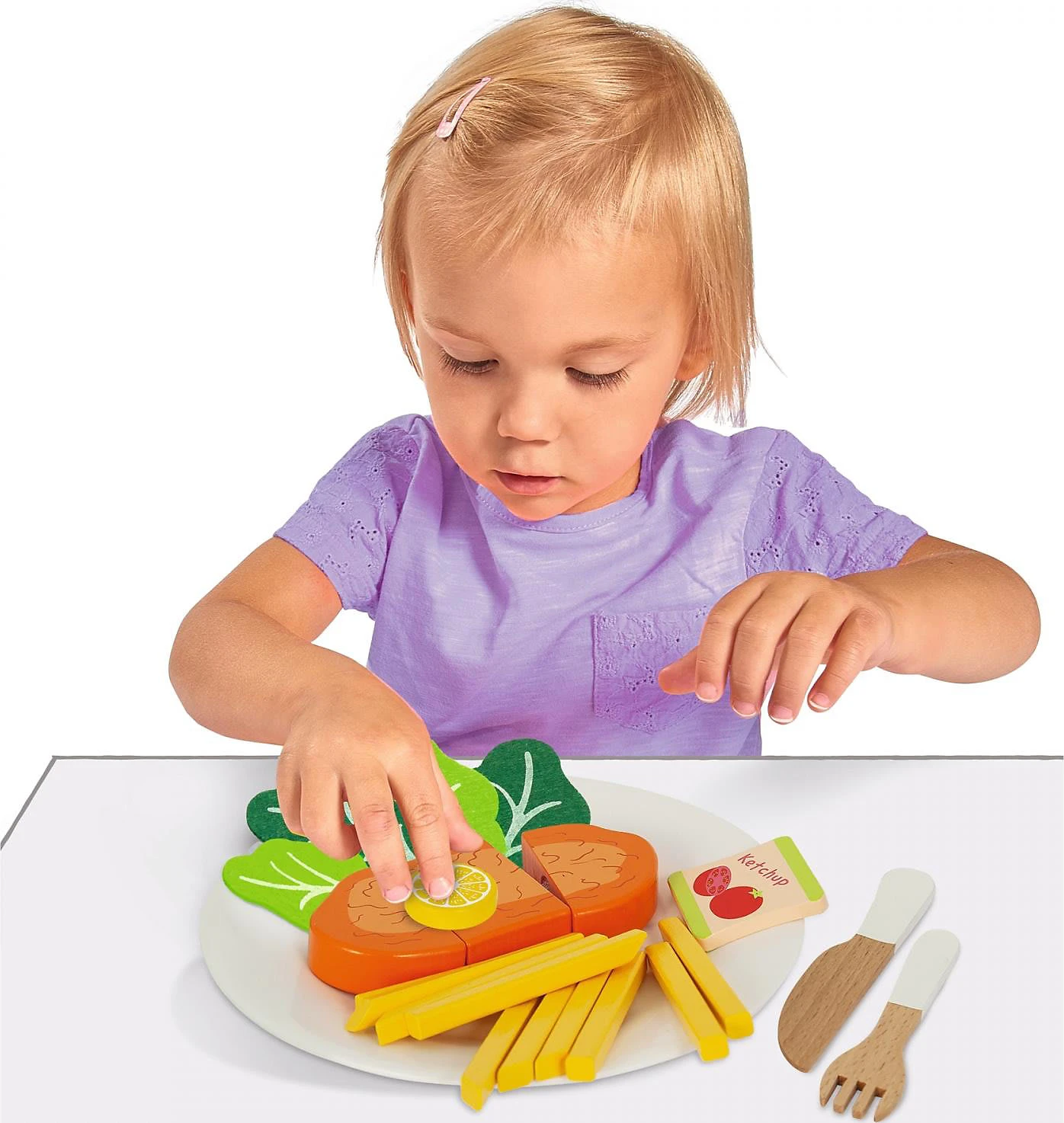 Eichhorn Spielküche Schnitzel-Set 5 Eichhorn Spielküche Schnitzel-Set – Bild 5